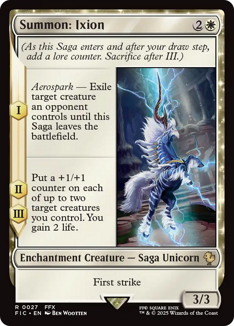 Summon: Ixion [FINAL FANTASY Commander] | Enigma On Main