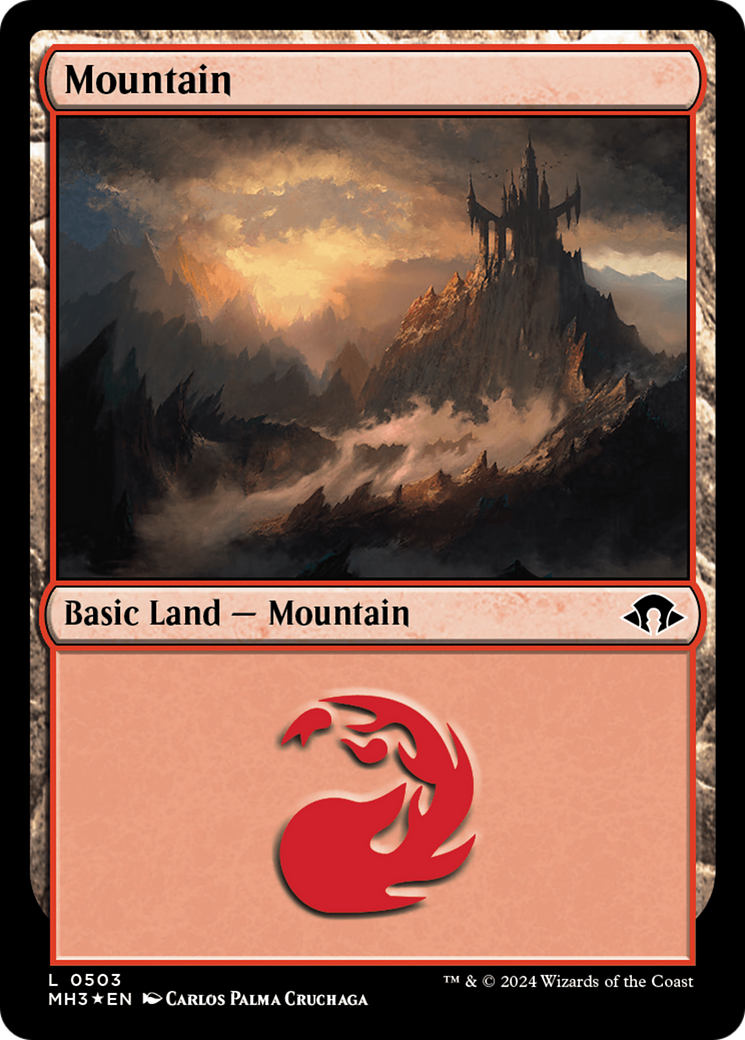 Mountain (0503) (Ripple Foil) [Modern Horizons 3] | Enigma On Main