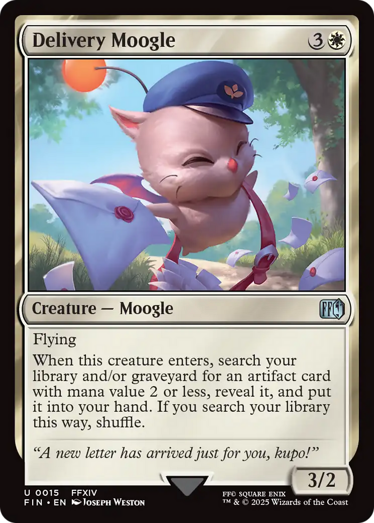 Delivery Moogle [FINAL FANTASY] | Enigma On Main