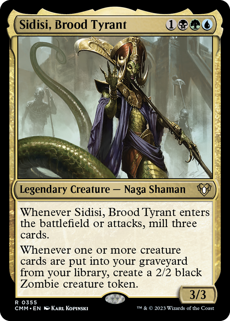 Sidisi, Brood Tyrant [Commander Masters] | Enigma On Main