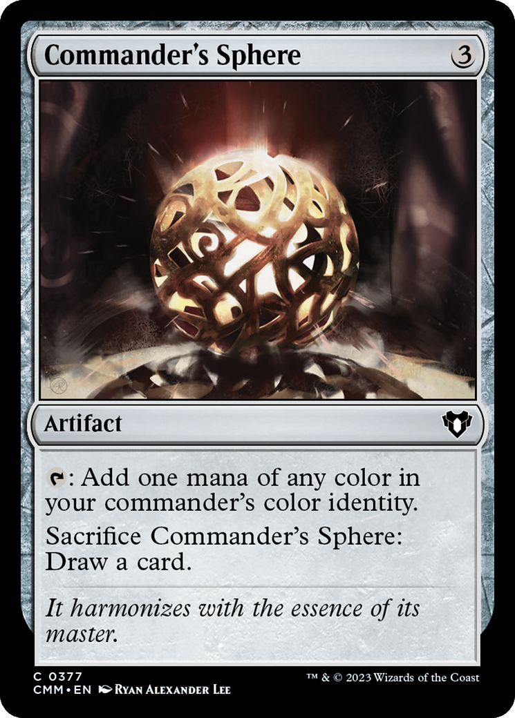 Commander's Sphere [Commander Masters] | Enigma On Main