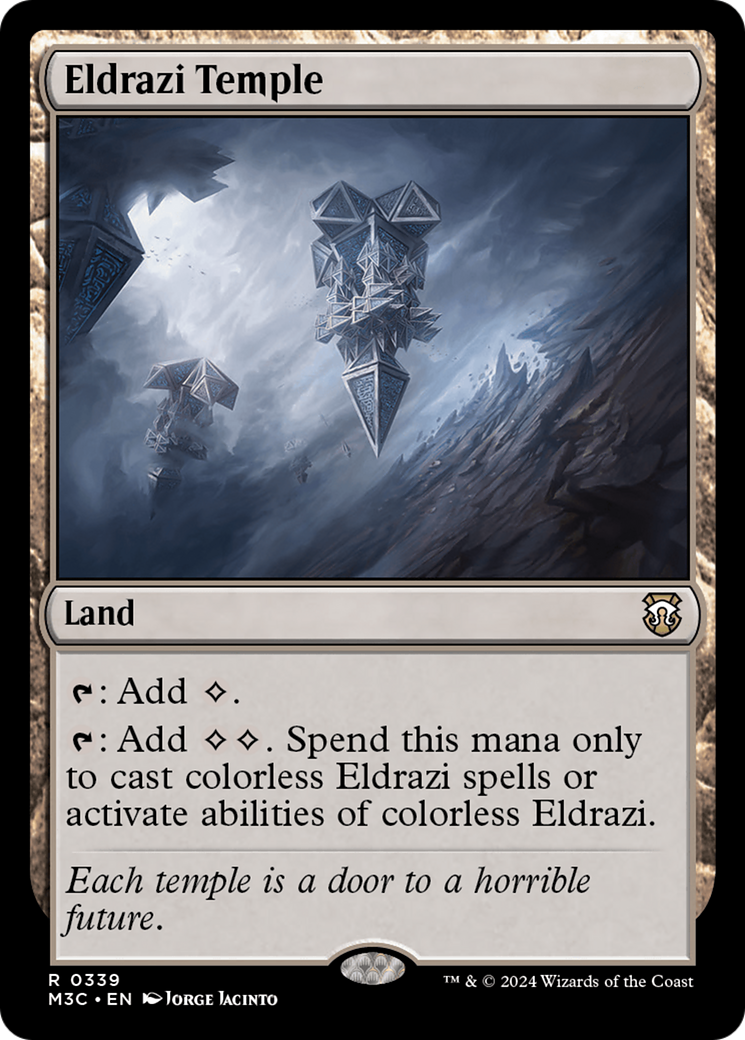 Eldrazi Temple (Ripple Foil) [Modern Horizons 3 Commander] | Enigma On Main