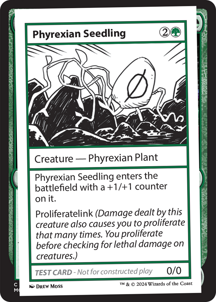 Phyrexian Seedling [Mystery Booster 2 Playtest Cards] | Enigma On Main