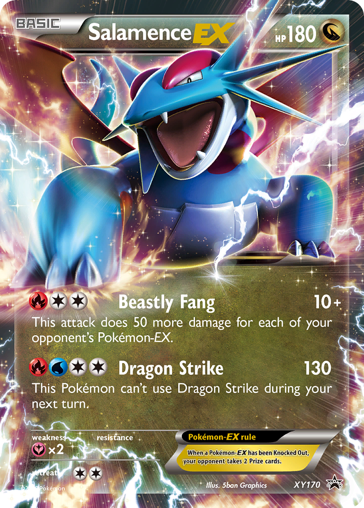 Salamence EX (XY170) [XY: Black Star Promos] | Enigma On Main