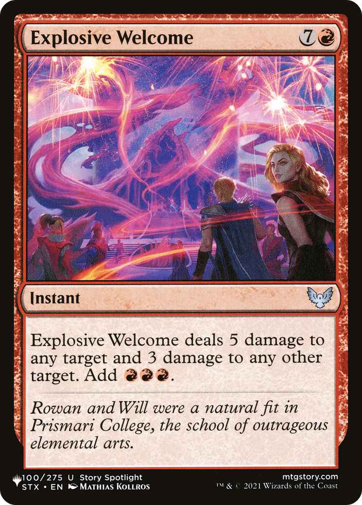 Explosive Welcome [The List] | Enigma On Main