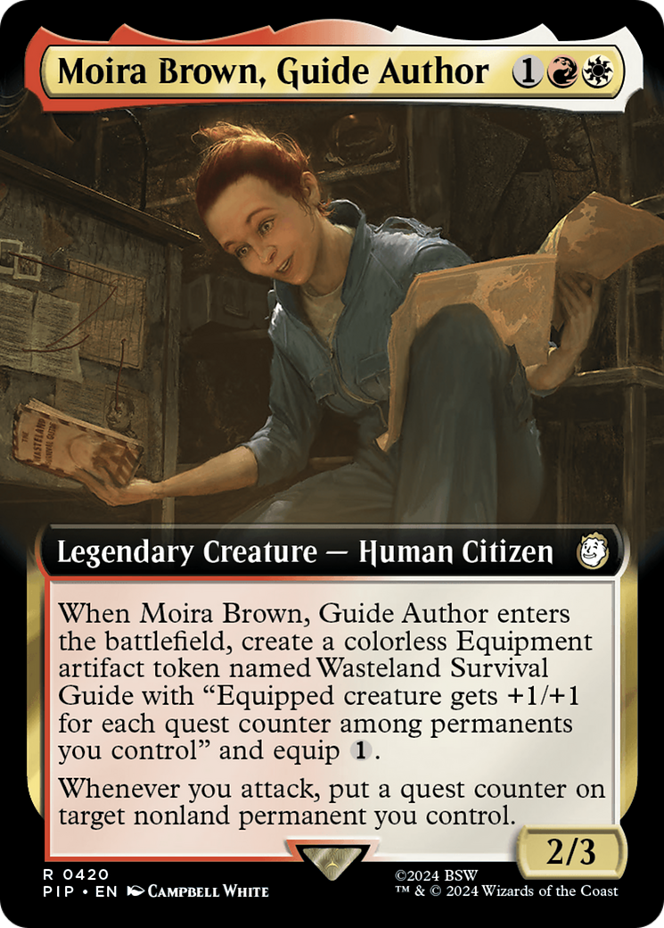 Moira Brown, Guide Author (Extended Art) [Fallout] | Enigma On Main