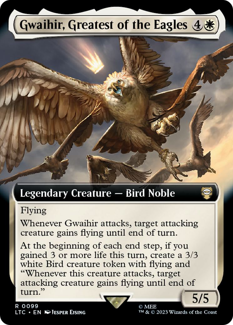 Gwaihir, Greatest of the Eagles (Extended Art) [The Lord of the Rings: Tales of Middle-Earth Commander] | Enigma On Main