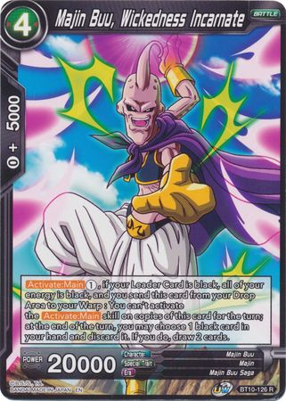 Majin Buu, Wickedness Incarnate (BT10-126) [Rise of the Unison Warrior 2nd Edition] | Enigma On Main