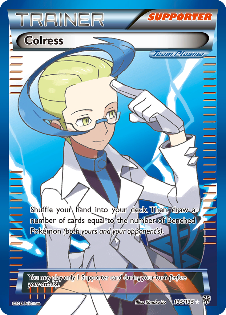 Colress (135/135) [Black & White: Plasma Storm] | Enigma On Main