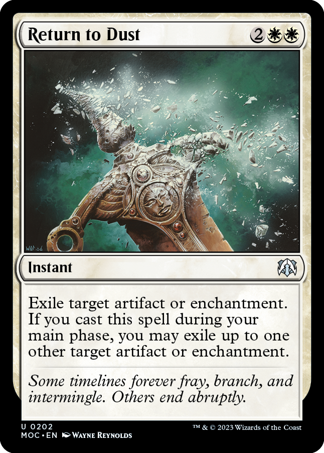 Return to Dust [March of the Machine Commander] | Enigma On Main