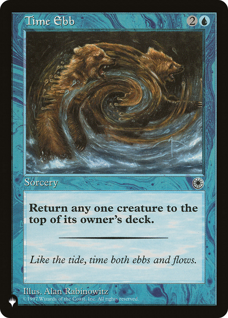 Time Ebb [The List Reprints] | Enigma On Main