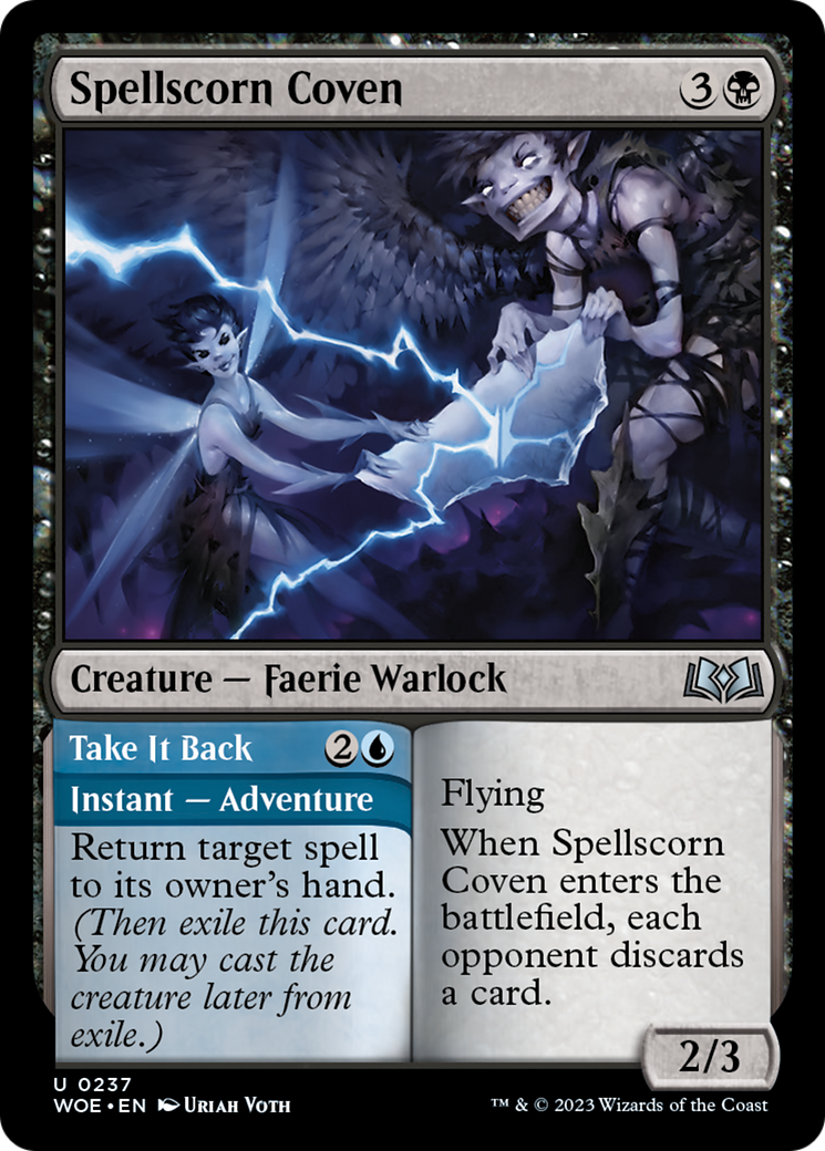 Spellscorn Coven // Take It Back [Wilds of Eldraine] | Enigma On Main