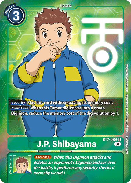 J.P. Shibayama [BT7-089] (Alternative Art - Box Topper) [Next Adventure] | Enigma On Main