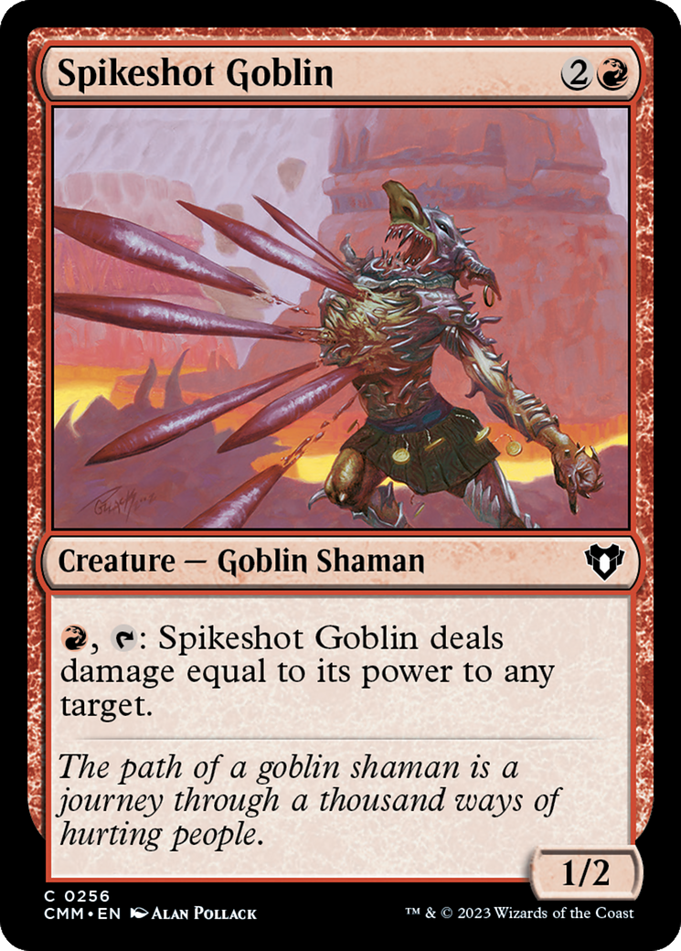 Spikeshot Goblin [Commander Masters] | Enigma On Main