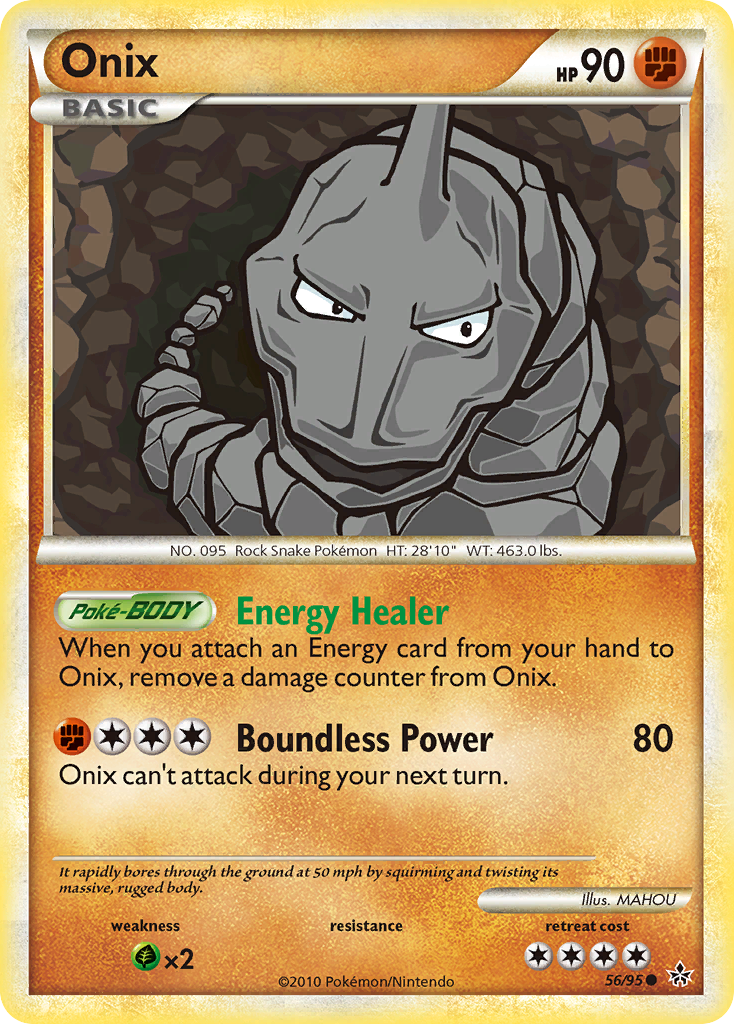 Onix (56/95) [HeartGold & SoulSilver: Unleashed] | Enigma On Main