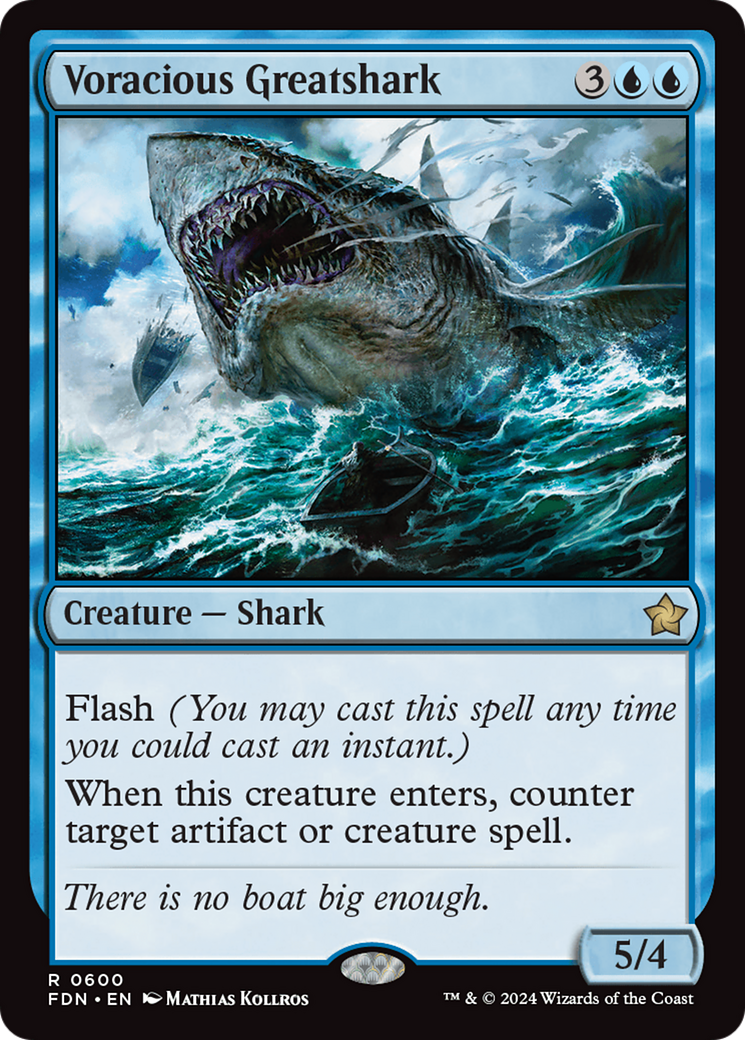 Voracious Greatshark [Foundations] | Enigma On Main