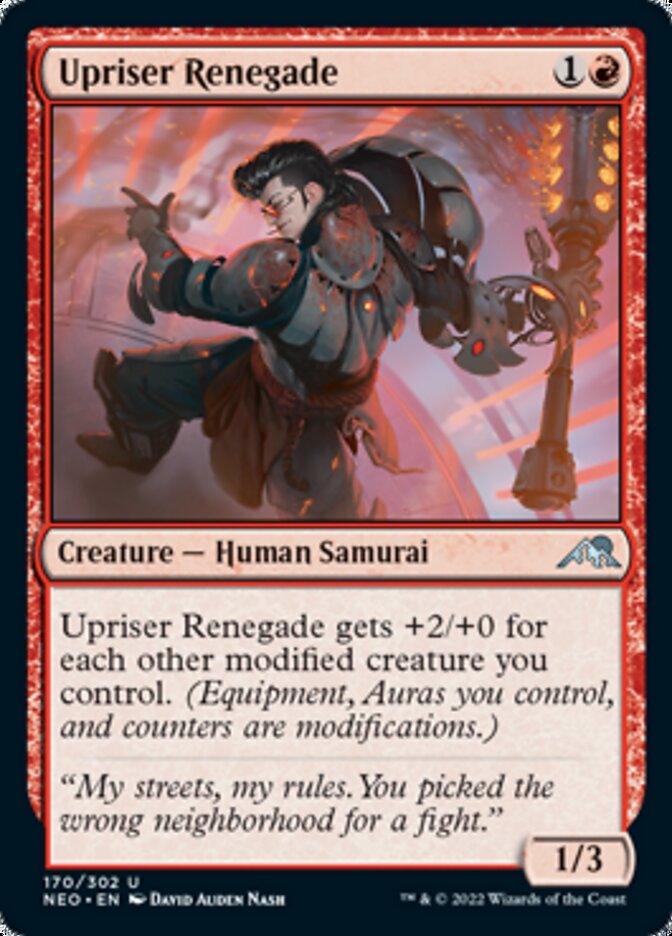 Upriser Renegade [Kamigawa: Neon Dynasty] | Enigma On Main