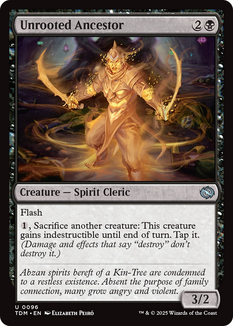 Unrooted Ancestor [Tarkir: Dragonstorm] | Enigma On Main