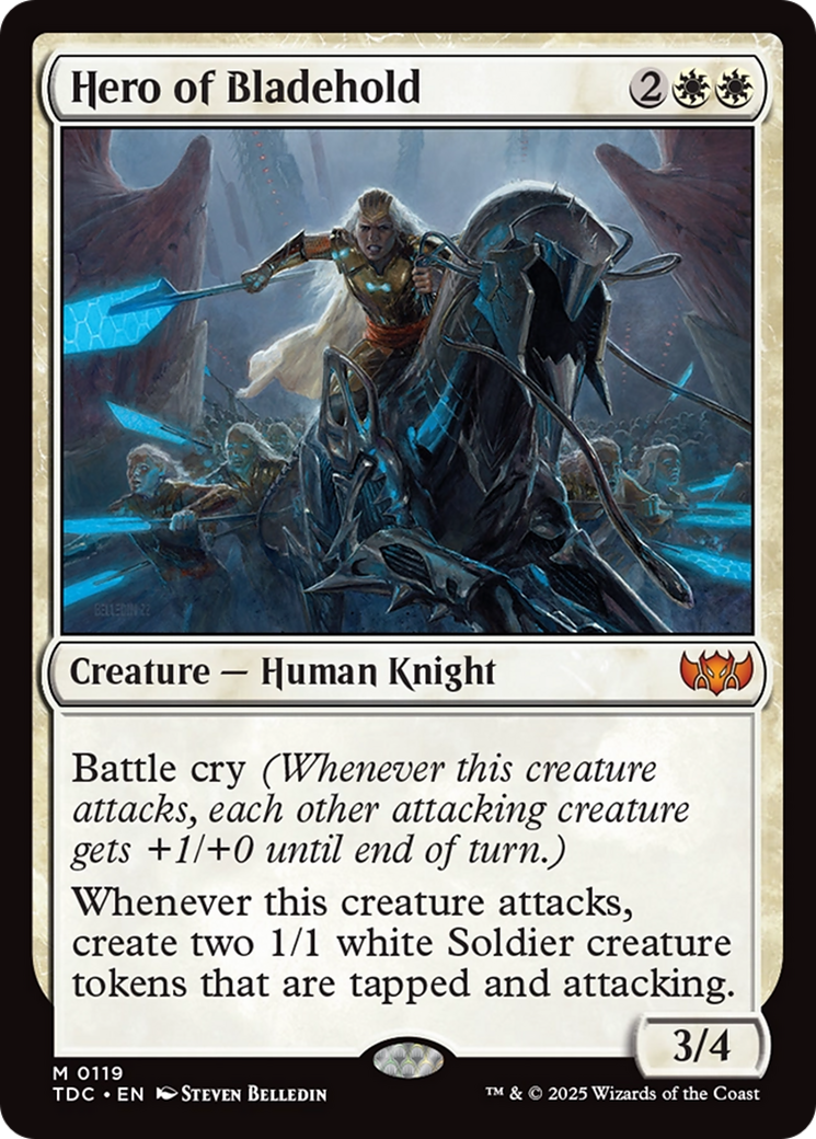 Hero of Bladehold [Tarkir: Dragonstorm Commander] | Enigma On Main