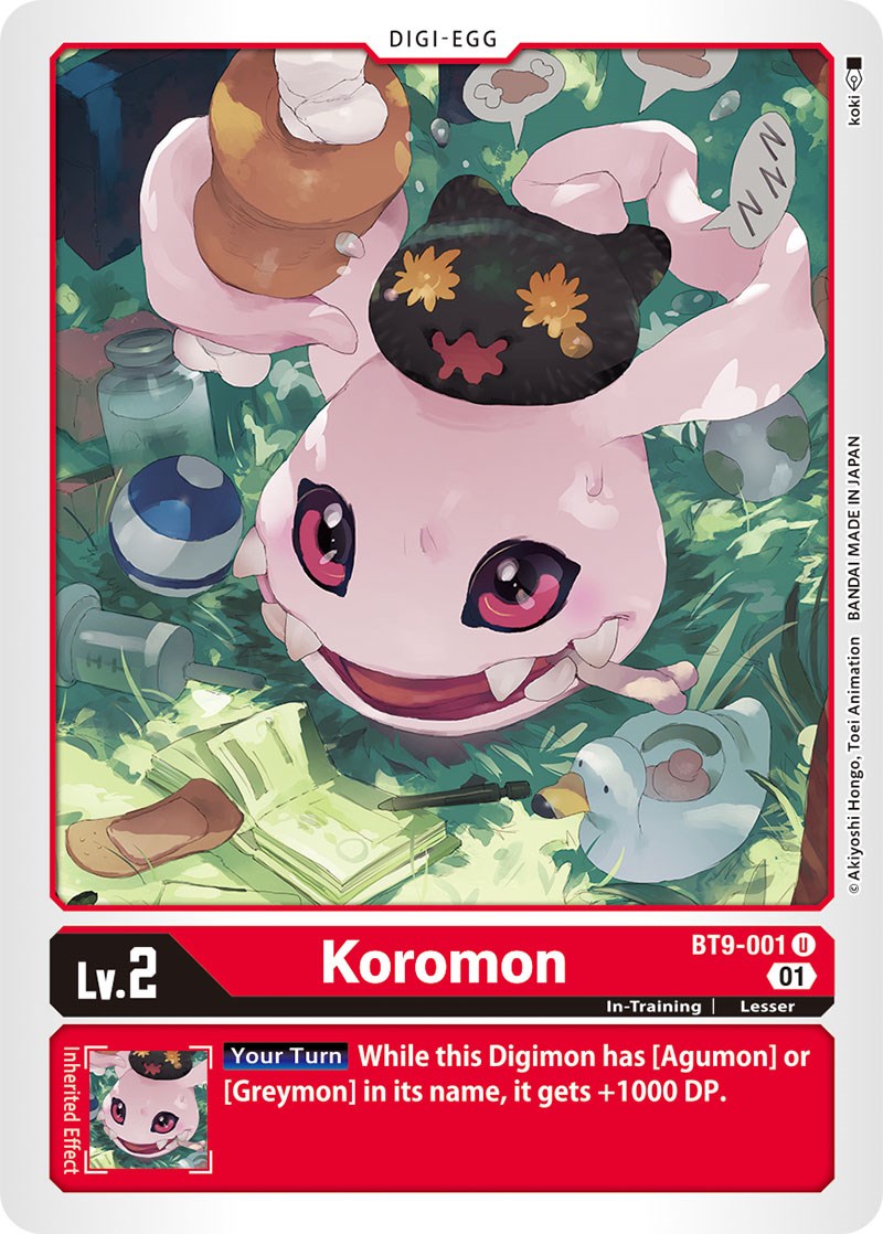 Koromon [BT9-001] [X Record] | Enigma On Main