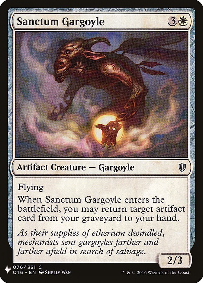 Sanctum Gargoyle [Mystery Booster] | Enigma On Main