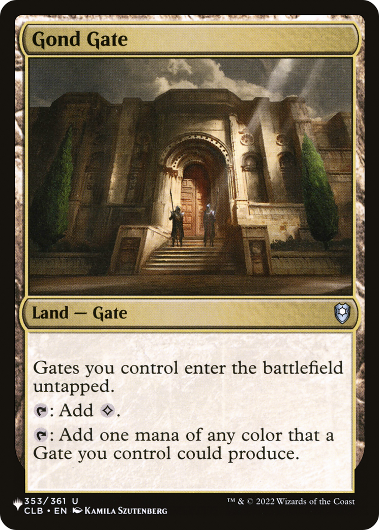 Gond Gate [The List] | Enigma On Main