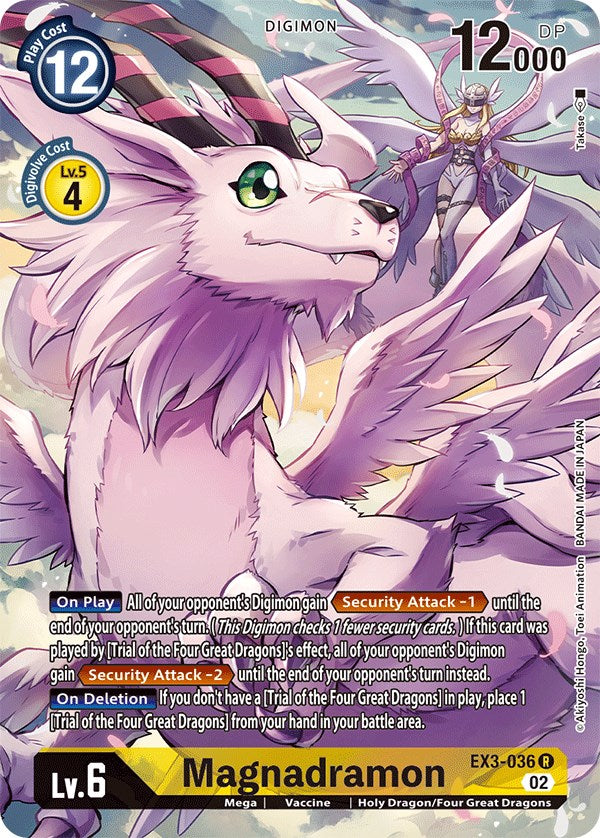 Magnadramon [EX3-036] (Alternate Art) [Draconic Roar] | Enigma On Main