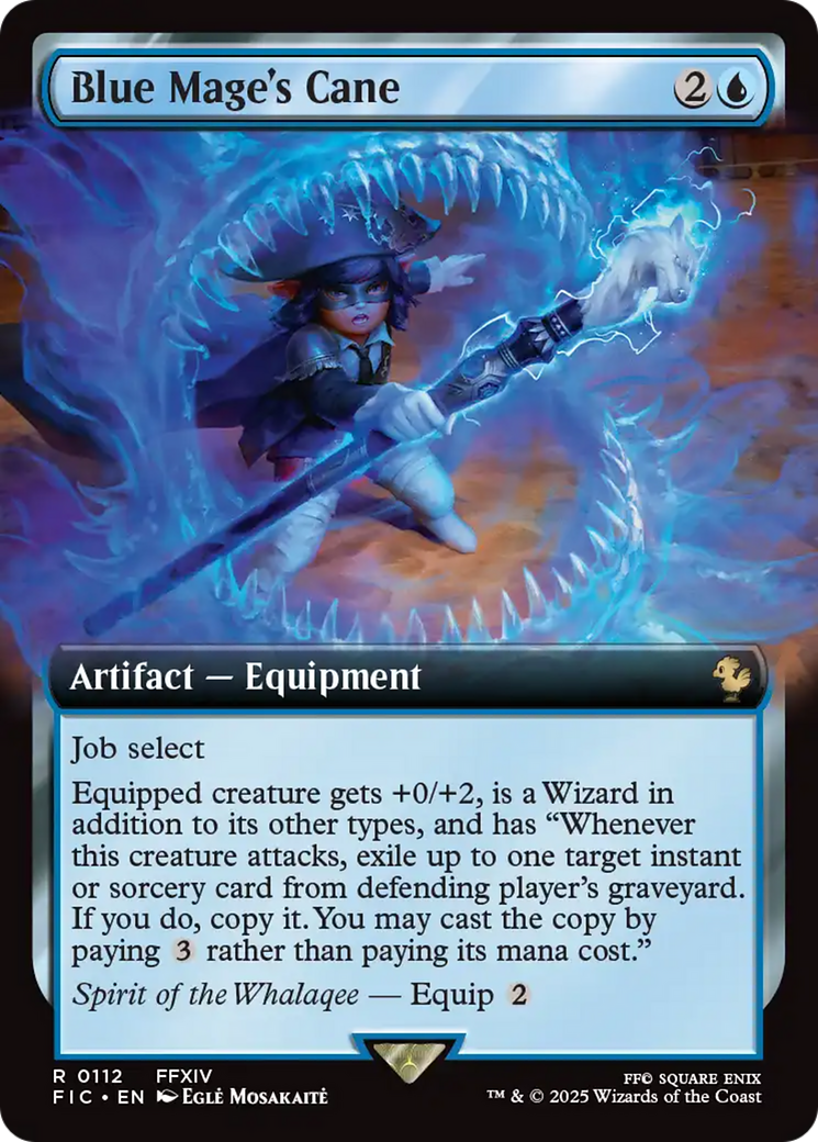 Blue Mage's Cane (Extended Art) [FINAL FANTASY Commander] | Enigma On Main
