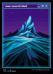 Snow-Covered Island (Foil Etched) [Secret Lair Drop Series] | Enigma On Main