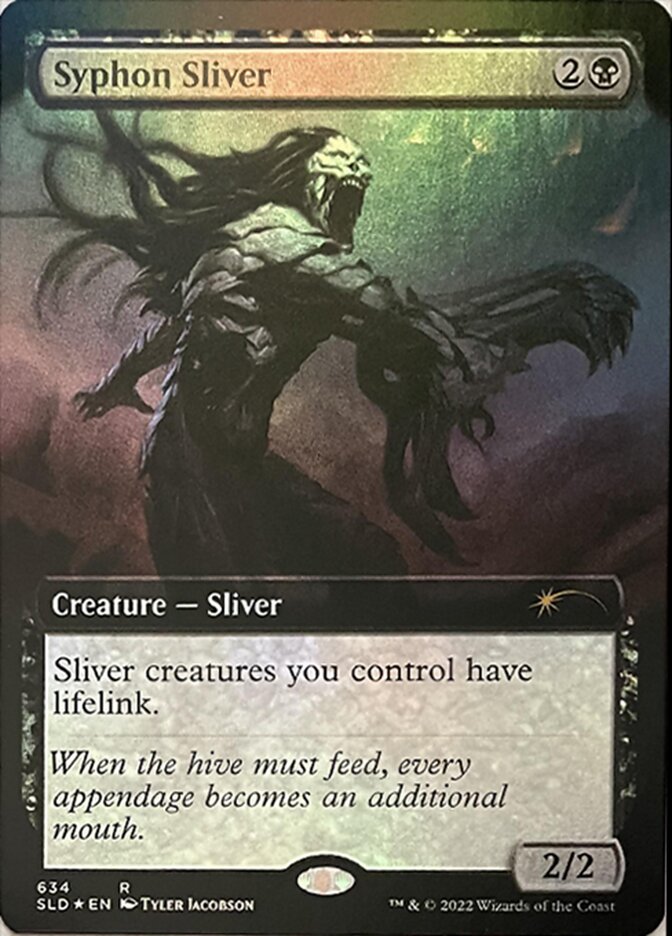 Syphon Sliver (Extended Art) [Secret Lair Drop Promos] | Enigma On Main