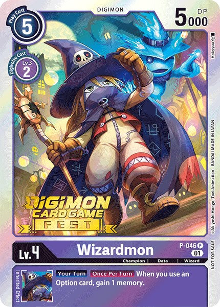 Wizardmon [P-046] (Digimon Card Game Fest 2022) [Promotional Cards] | Enigma On Main