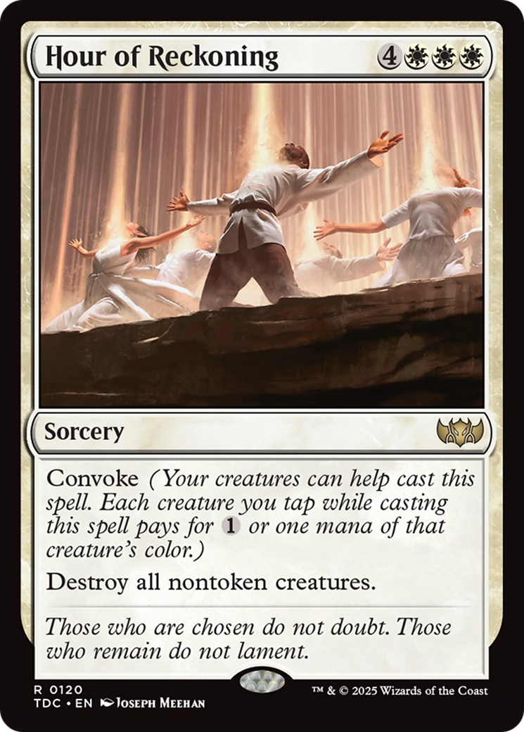 Hour of Reckoning [Tarkir: Dragonstorm Commander] | Enigma On Main