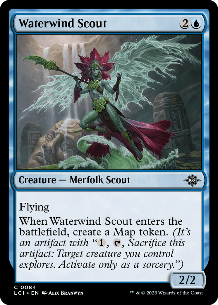 Waterwind Scout [The Lost Caverns of Ixalan] | Enigma On Main