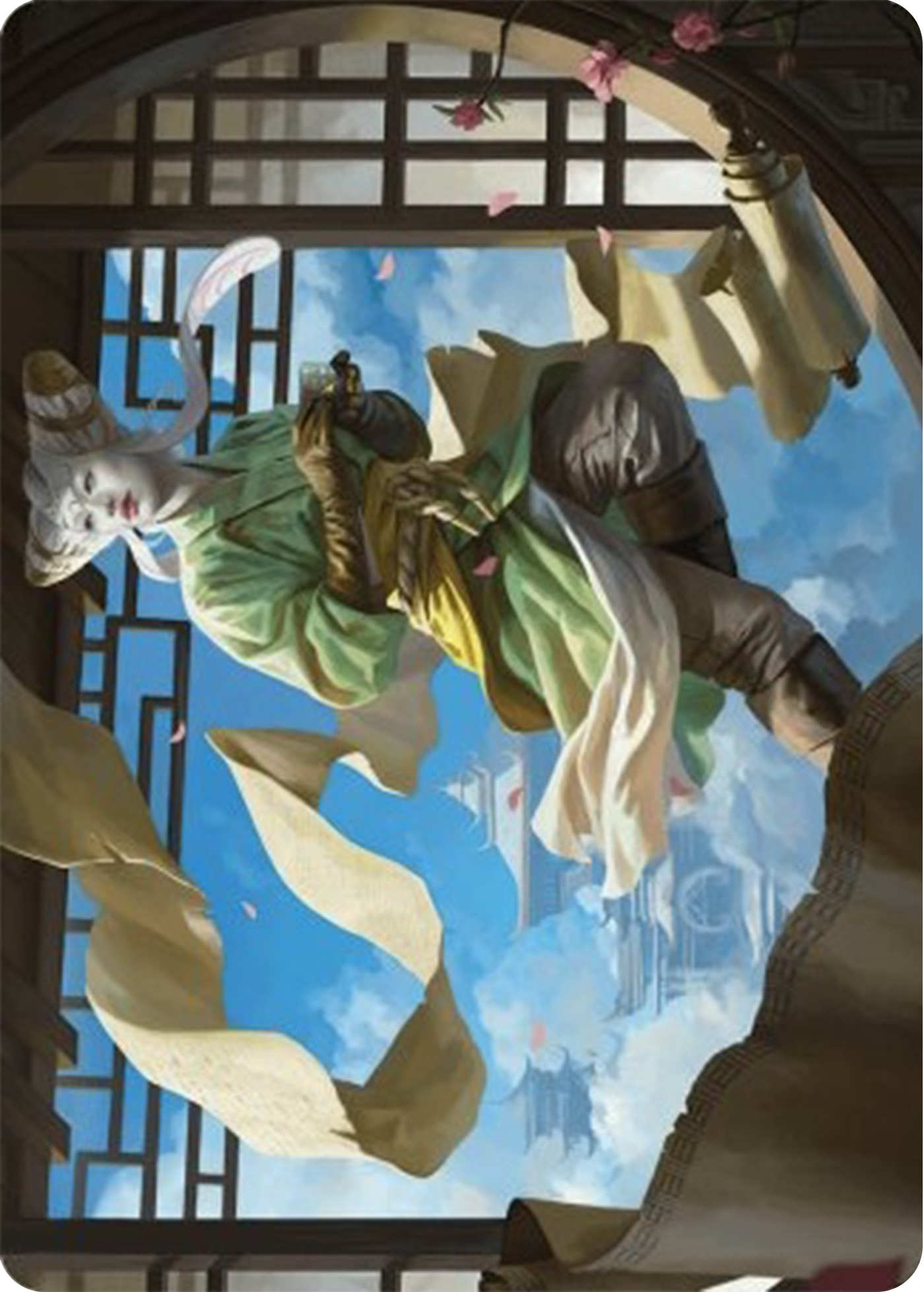 Tamiyo, Inquisitive Student Art Card [Modern Horizons 3 Art Series] | Enigma On Main