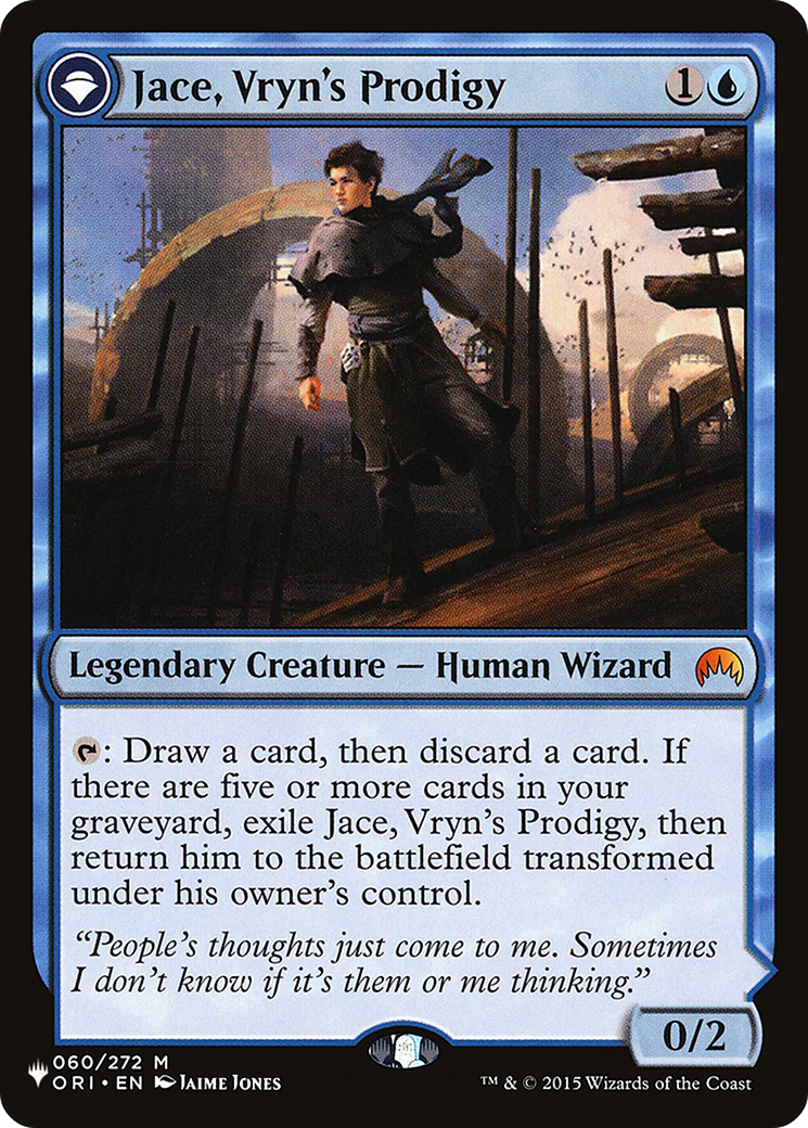 Jace, Vryn's Prodigy // Jace, Telepath Unbound [Secret Lair: From Cute to Brute] | Enigma On Main