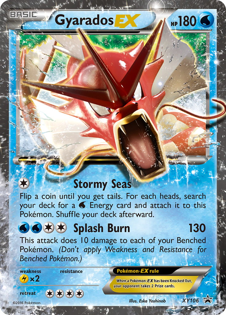 Gyarados EX (XY106) [XY: Black Star Promos] | Enigma On Main