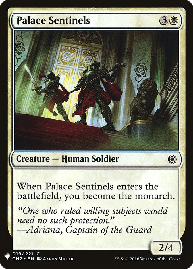 Palace Sentinels [Mystery Booster] | Enigma On Main