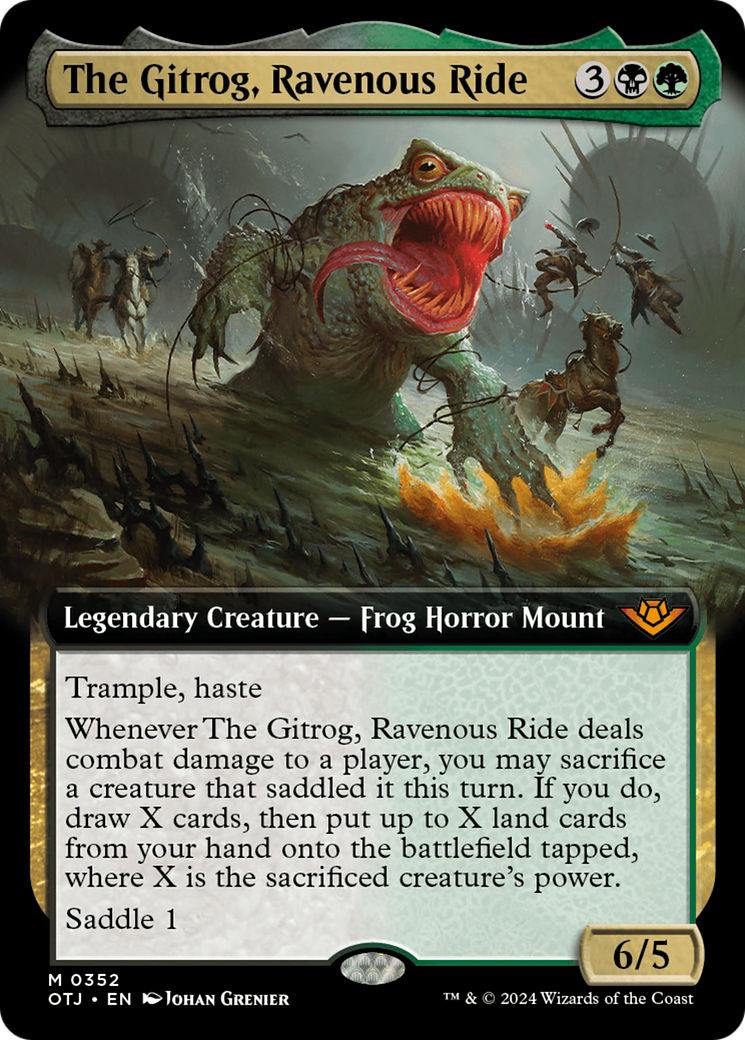 The Gitrog, Ravenous Ride (Extended Art) [Outlaws of Thunder Junction] | Enigma On Main