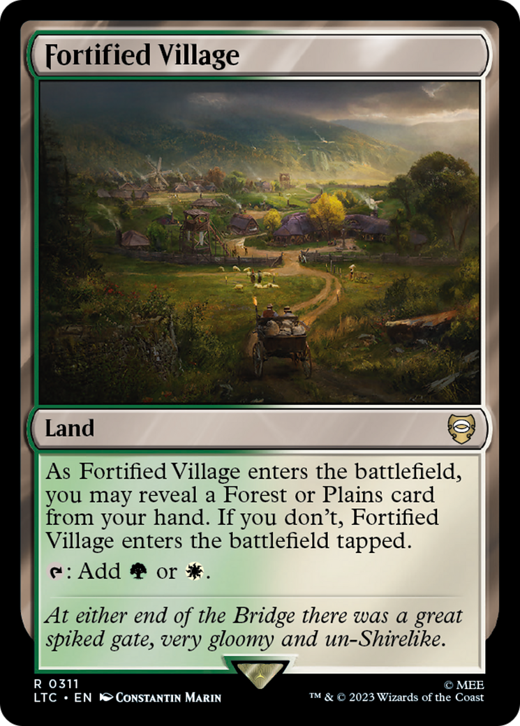 Fortified Village [The Lord of the Rings: Tales of Middle-Earth Commander] | Enigma On Main