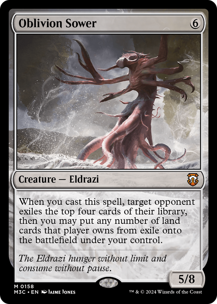 Oblivion Sower (Ripple Foil) [Modern Horizons 3 Commander] | Enigma On Main