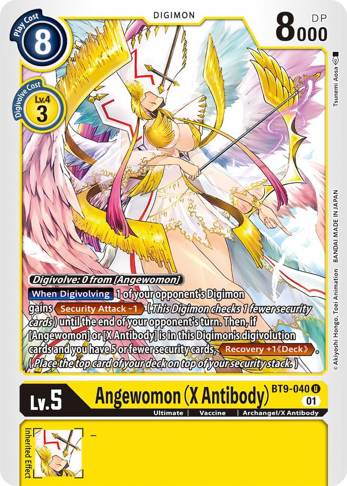 Angewomon (X Antibody) [BT9-040] [X Record] | Enigma On Main