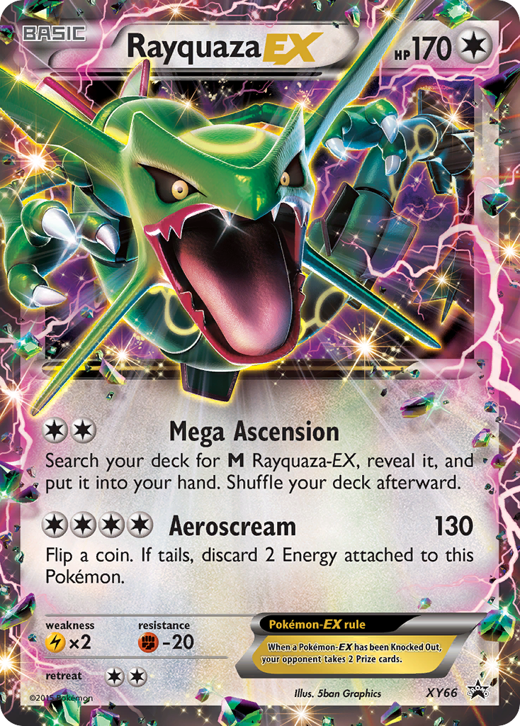 Rayquaza EX (XY66) [XY: Black Star Promos] | Enigma On Main