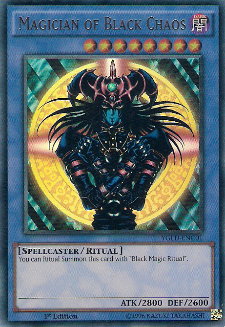 Magician of Black Chaos [YGLD-ENC01] Ultra Rare | Enigma On Main