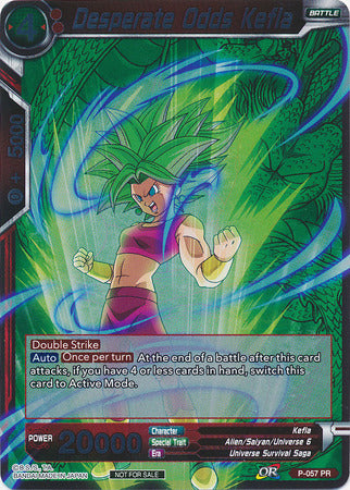 Desperate Odds Kefla (Event Pack 2 - 2018) (P-057_PR) [Promotion Cards] | Enigma On Main