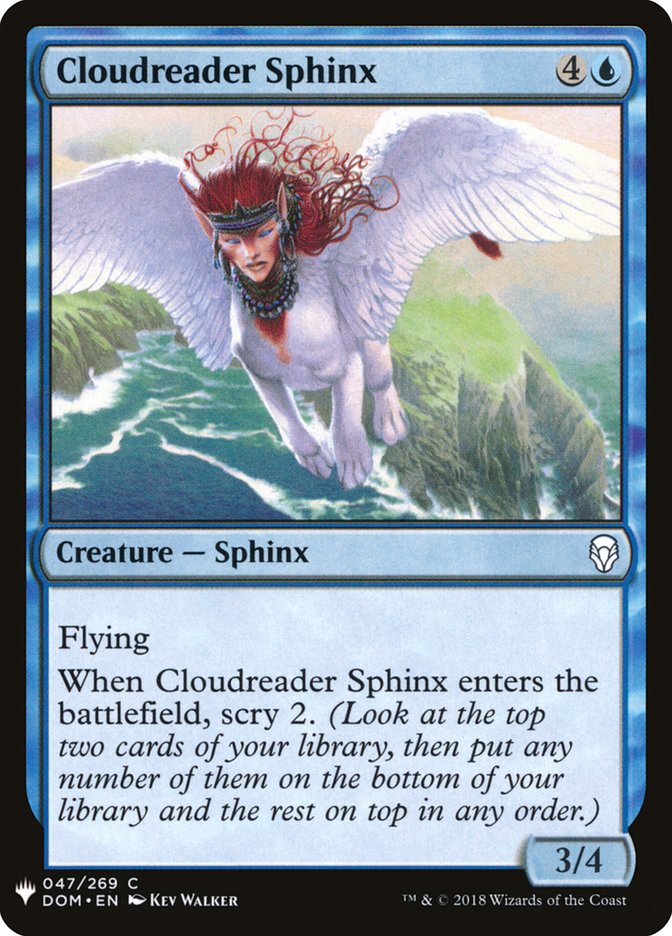 Cloudreader Sphinx [Mystery Booster] | Enigma On Main