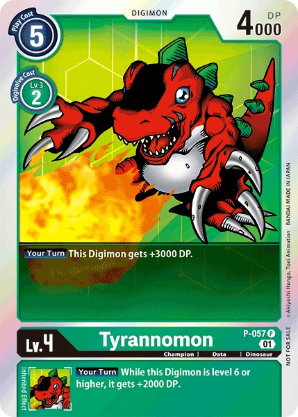 Tyrannomon [P-057] (Official Tournament Pack Vol.4) [Promotional Cards] | Enigma On Main