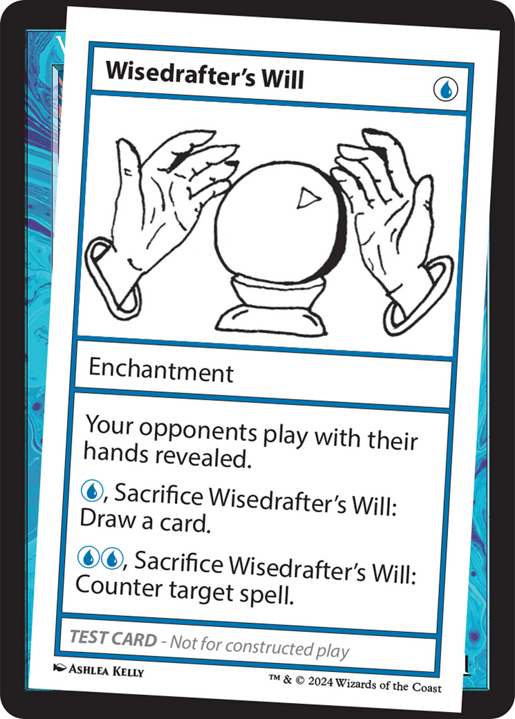 Wisedrafter's Will [Mystery Booster 2 Playtest Cards] | Enigma On Main