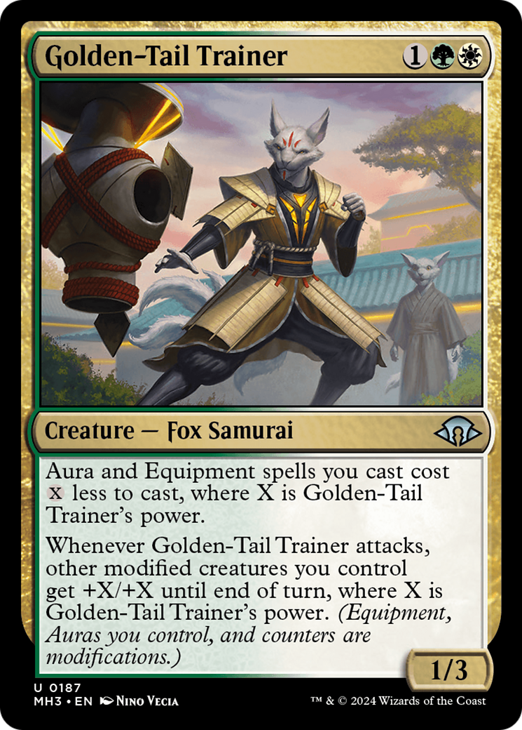 Golden-Tail Trainer [Modern Horizons 3] | Enigma On Main