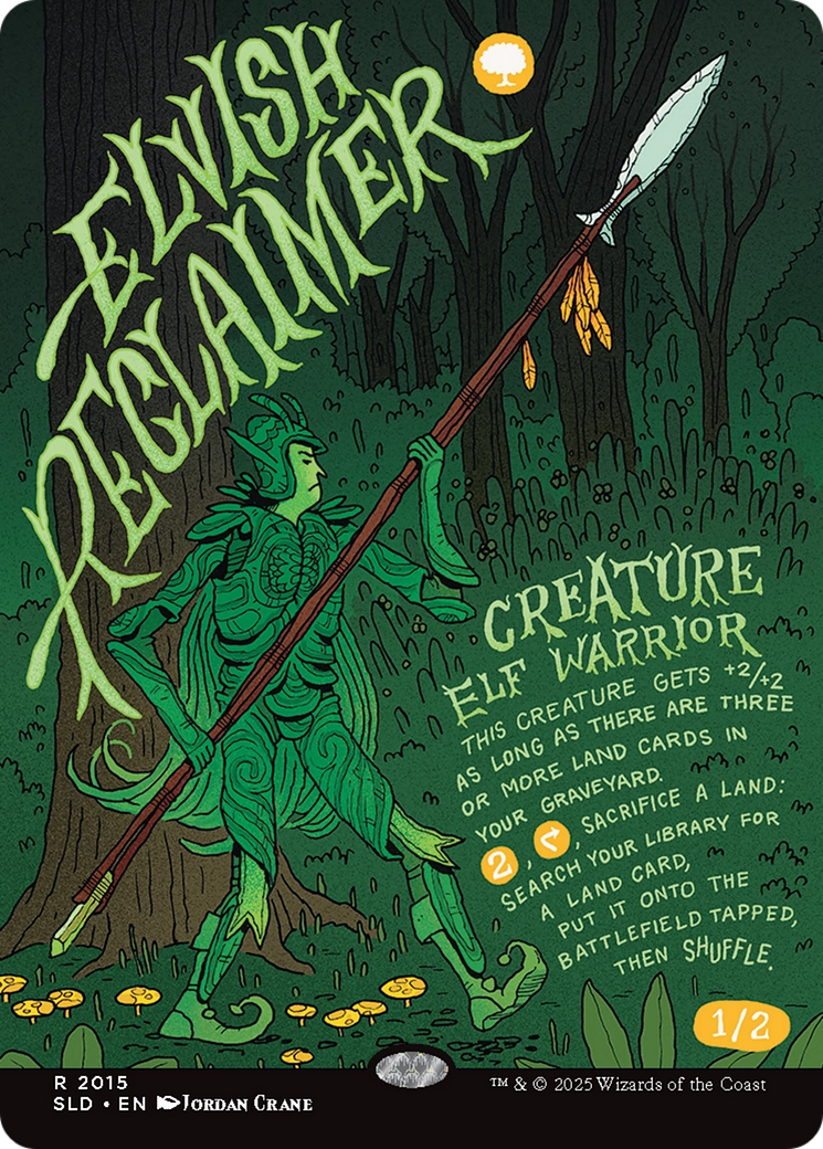 Elvish Reclaimer [Secret Lair Drop Series] | Enigma On Main
