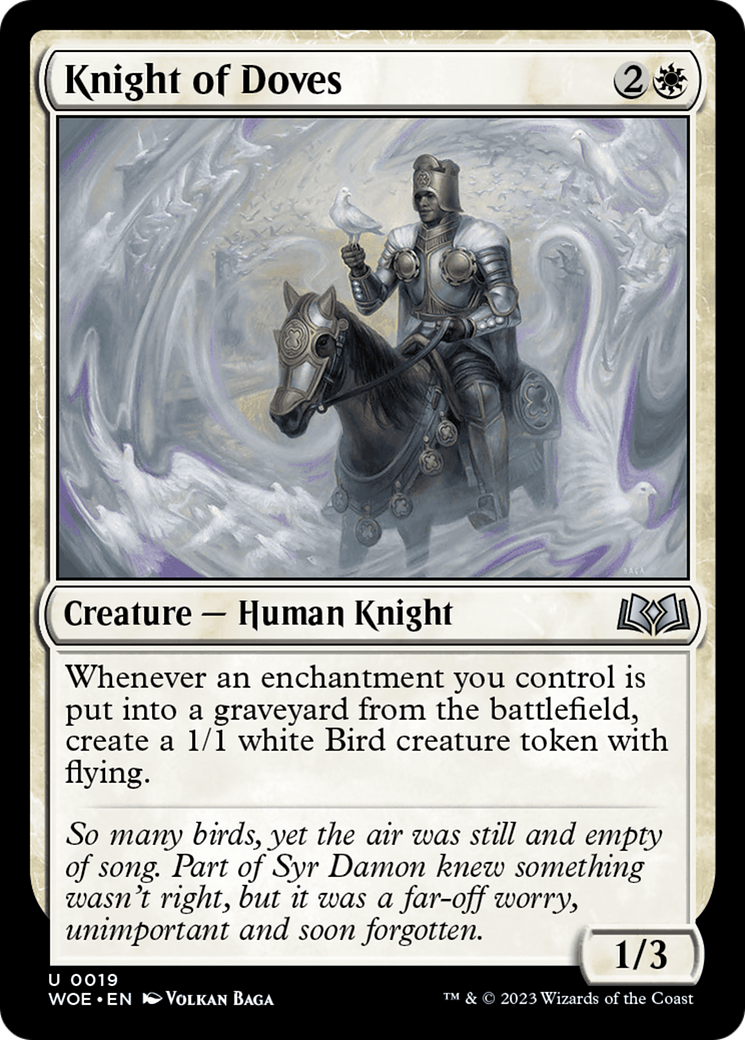 Knight of Doves [Wilds of Eldraine] | Enigma On Main